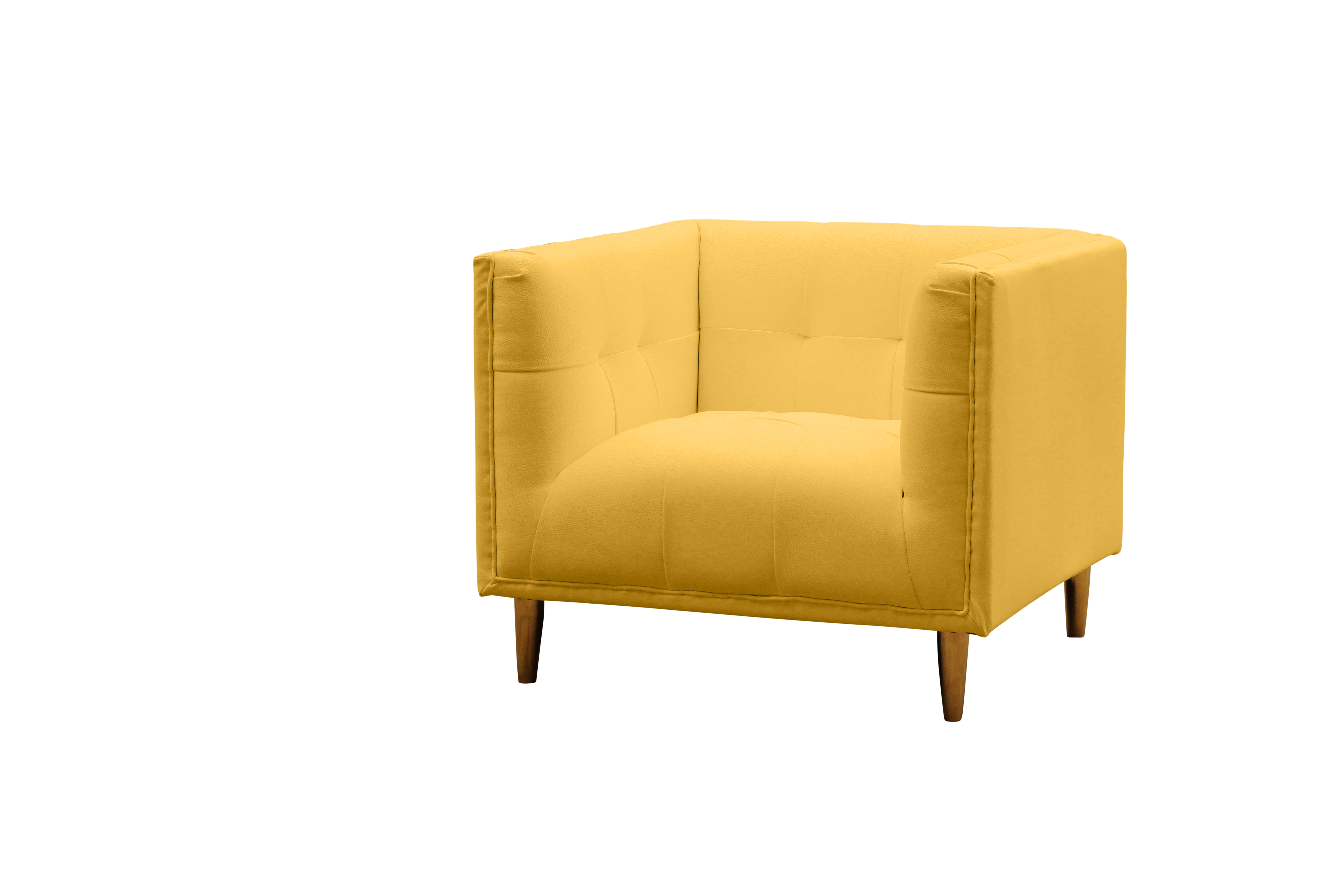 mustard velvet occasional chair