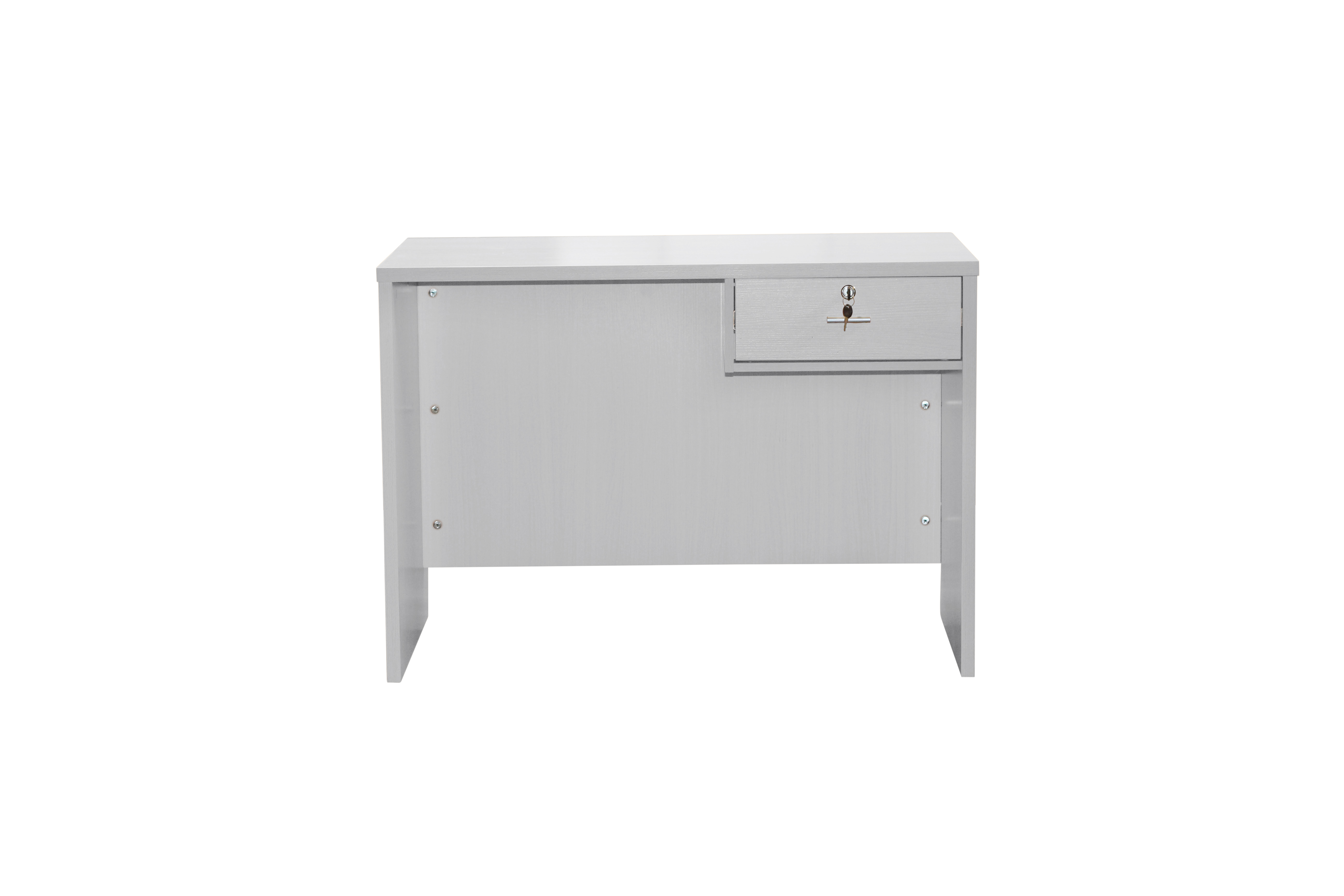 Avoca Lockable Drawer Desk White